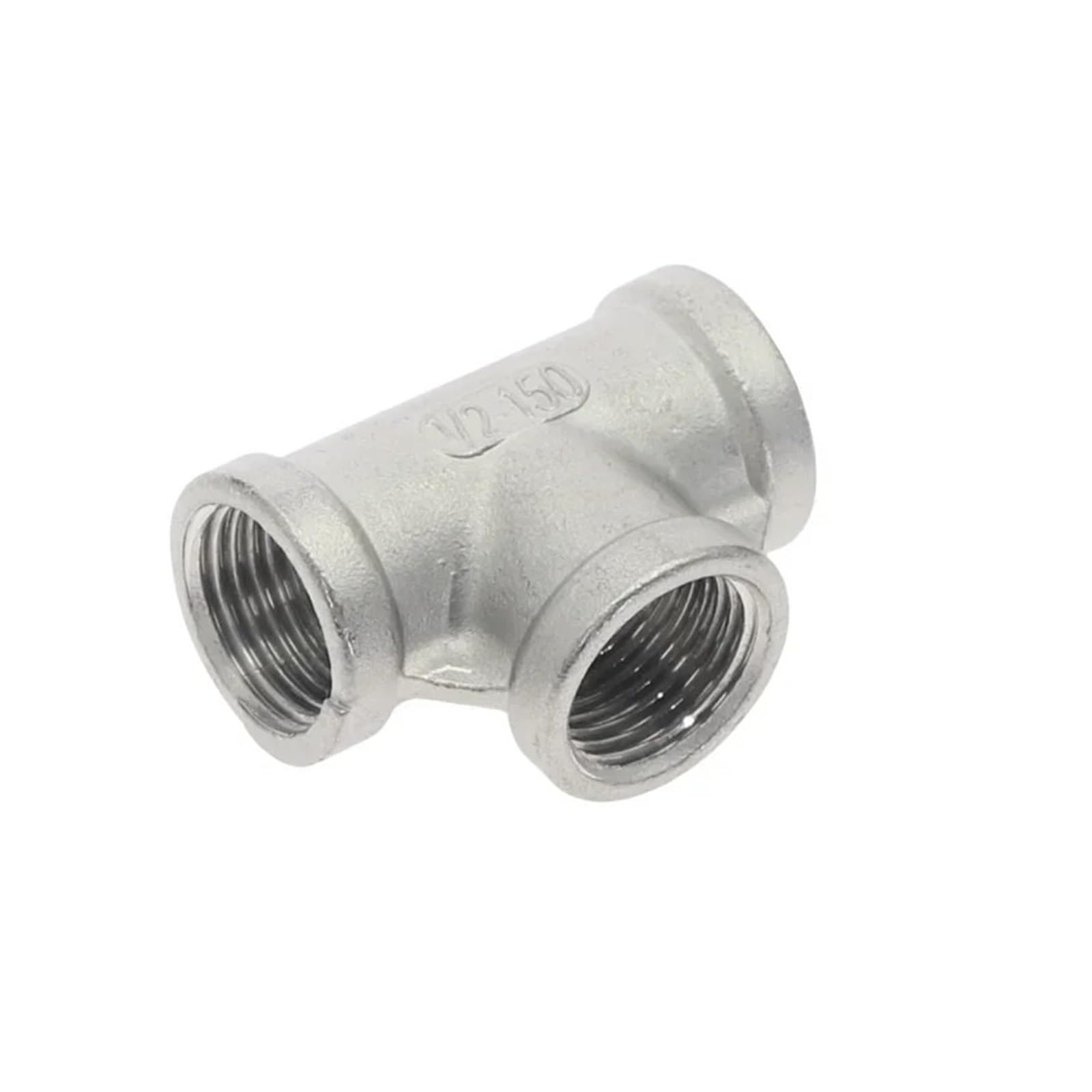 Adapter ze stali nierdzewnej 1/8" 1/4" 3/8" 1/2" 3/4" 1" 1-1/4" 1-1/2" Gwint żeński BSP Łącznik do rur wodnych Trójnikowy adapter SS 304(2-1/2")