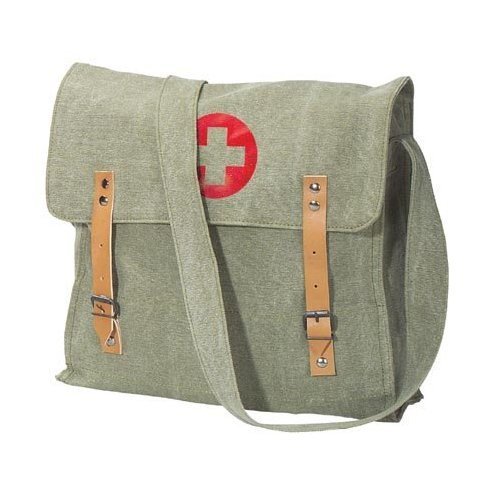 Sac medic canvas olive 8141 pour vos randonnées et sorties