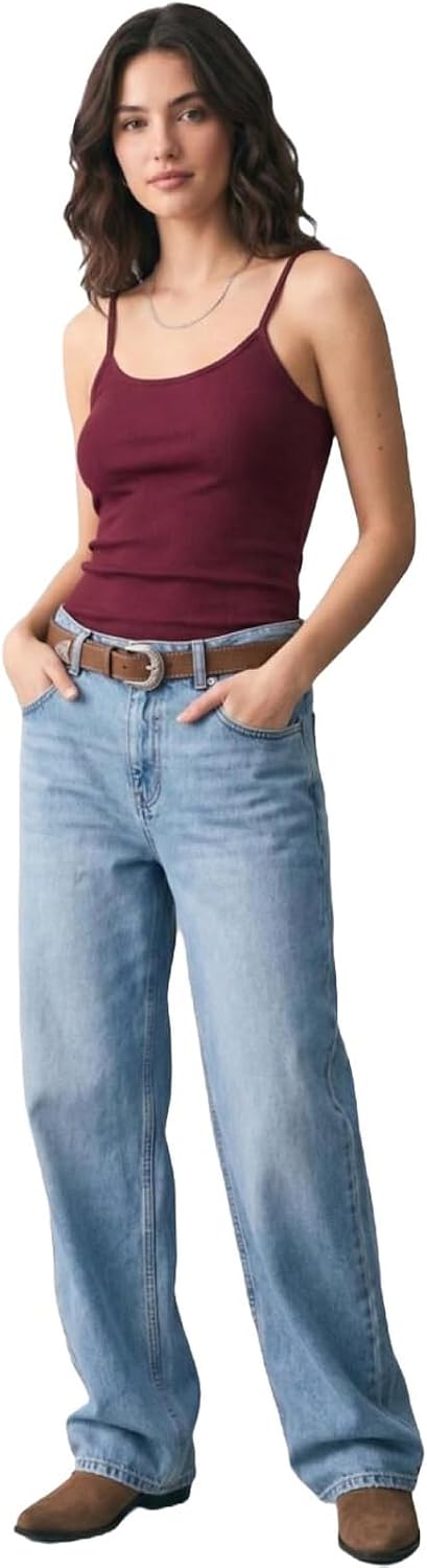 İnce Askılı Basic Bordo Atlet