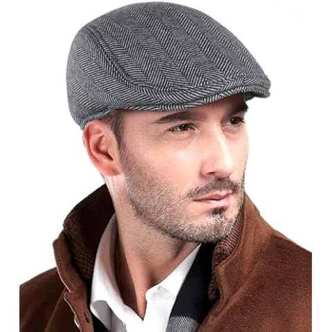Comilaka Casquette Plate Herringbone Cover