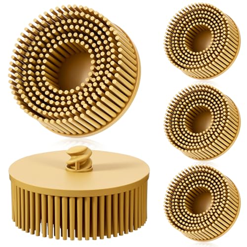 Lanties 5 Pack Bristle Disc 2 Inch 80 Grit Bristle Coating Removal Disc