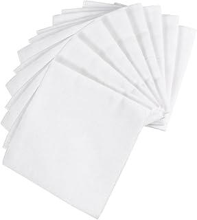 ABOOFAN 8pcs Reusable Cotton Cheesecloth Tofu Filtration Cloths Fine Mesh Strainer for Homemade Tofu Juice and Yogurt Making Lightweight Kitchen Essential