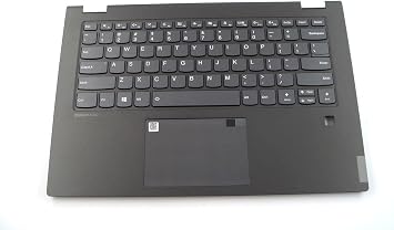 Parts for Lenovo ideapad C340-14IWL 14API 14IML Palmrest Keyboard Bezel US English Fingerprint Hole 5CB0U41984