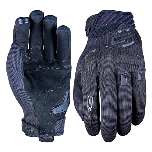 FIVE GLOVES RS3 Evo Motorcycle Gloves for Men, Urban Riding Gloves for Motorcycle, Scooter and More – Black, 2XL-12