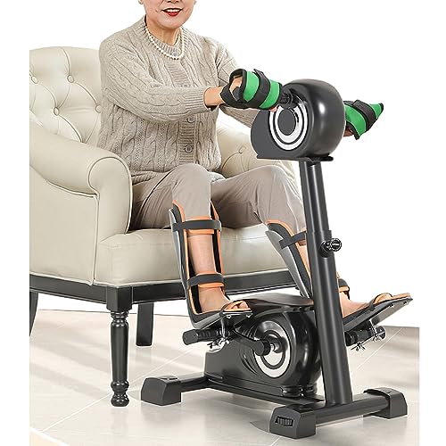 Motorized Pedal Exerciser for Seniors, Indoor Cycling Bike L