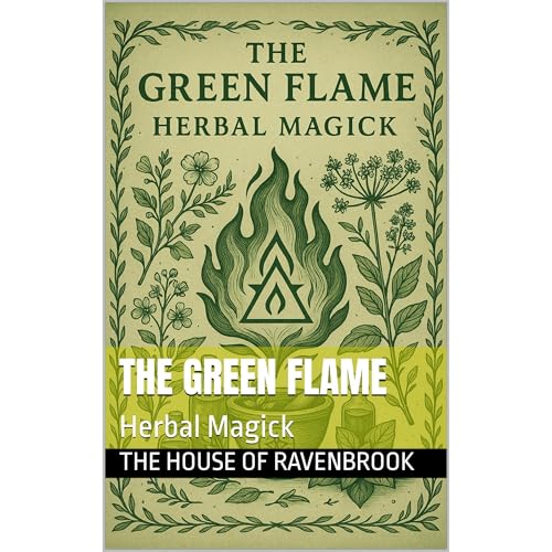 The Green Flame Audiolibro Por The House of Ravenbrook arte de portada