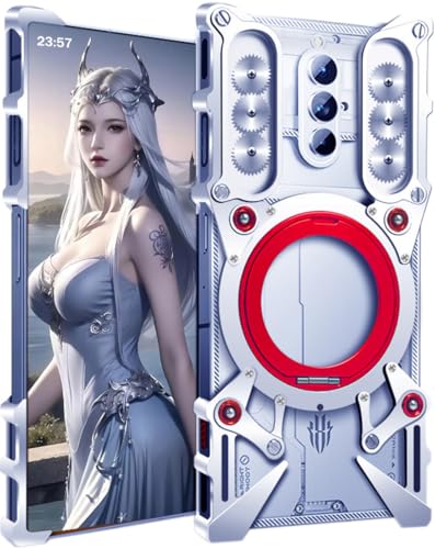 Coque en métal Nubia Redmagic 8S Pro : l'armure en aluminium brossé