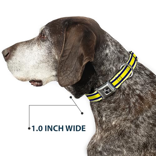 Collier de chien en forme d'os petite taille collier nylon réglable rayures