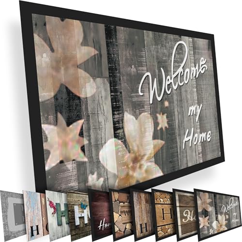 Valia Home Tapis - Nombreux Designs - Paillasson intérieur/extérieur - Antisalissure - Antidérapant - Essuie-Pieds - 40 x 60 cm