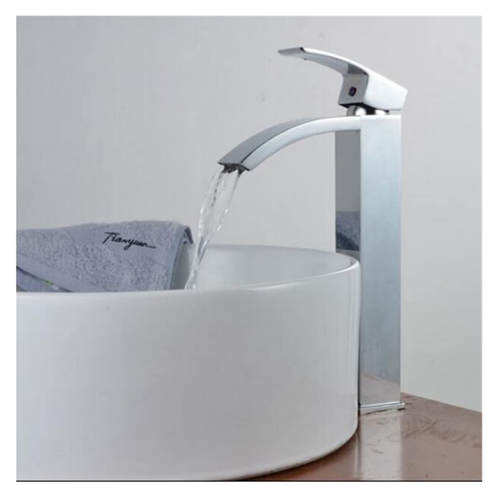 Robinet lavabo en laiton mitigeur de salle de bain design pour vasque