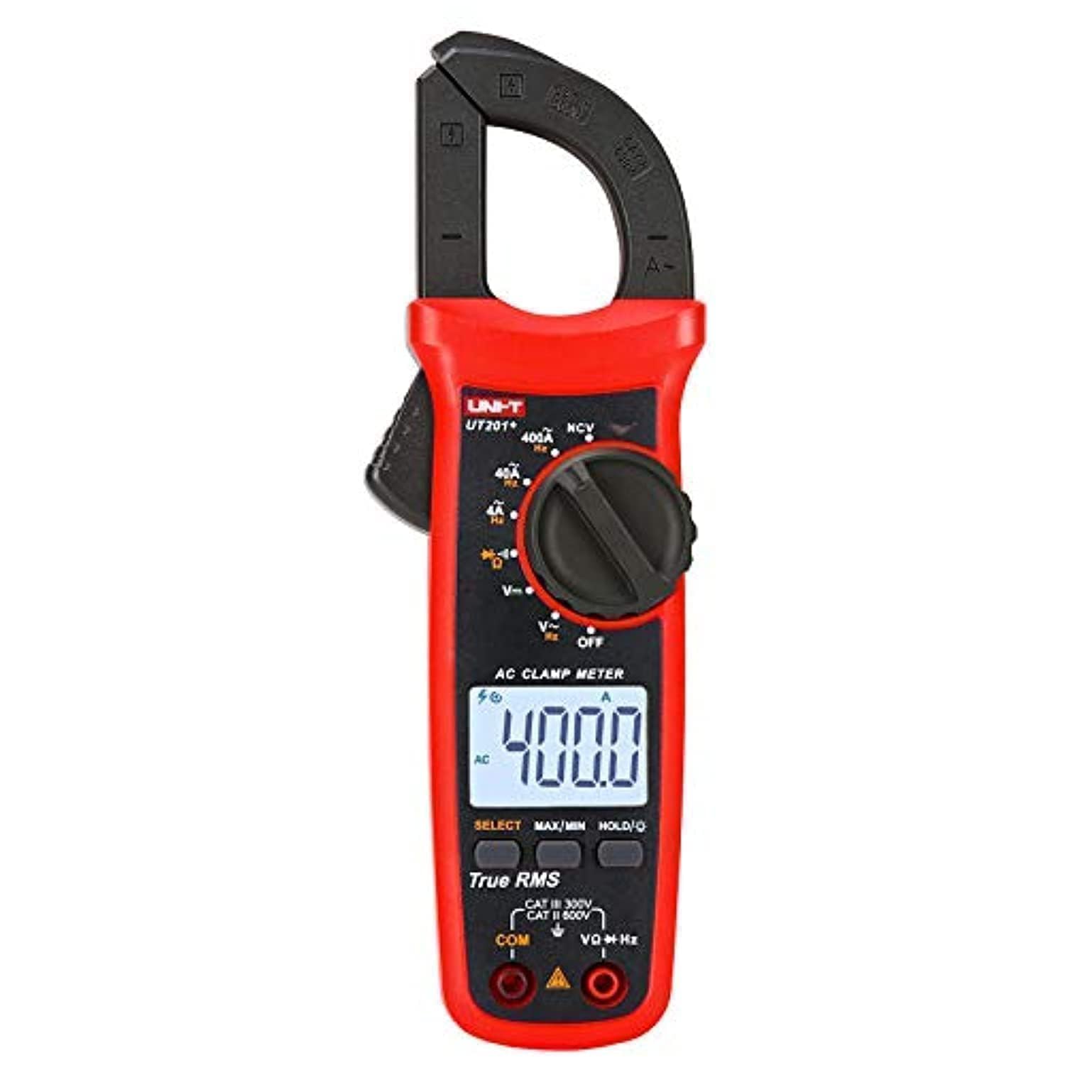UNI-T UT201R 400-600A Digital Clamp Meter Automatic Range True RMS High Precision Multimeter Tester