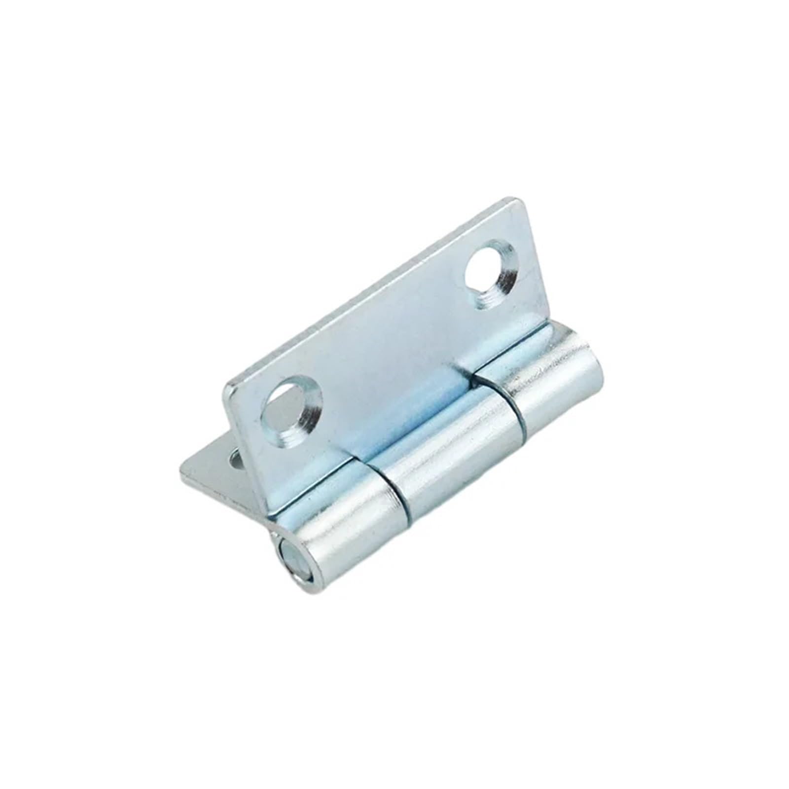 COSZWQDP 304 Stainless Steel Or Iron Hinge for Distribution Cabinet Doors Industrial Silent Folding Thickened Flat Opening 1Pcs(Iron)