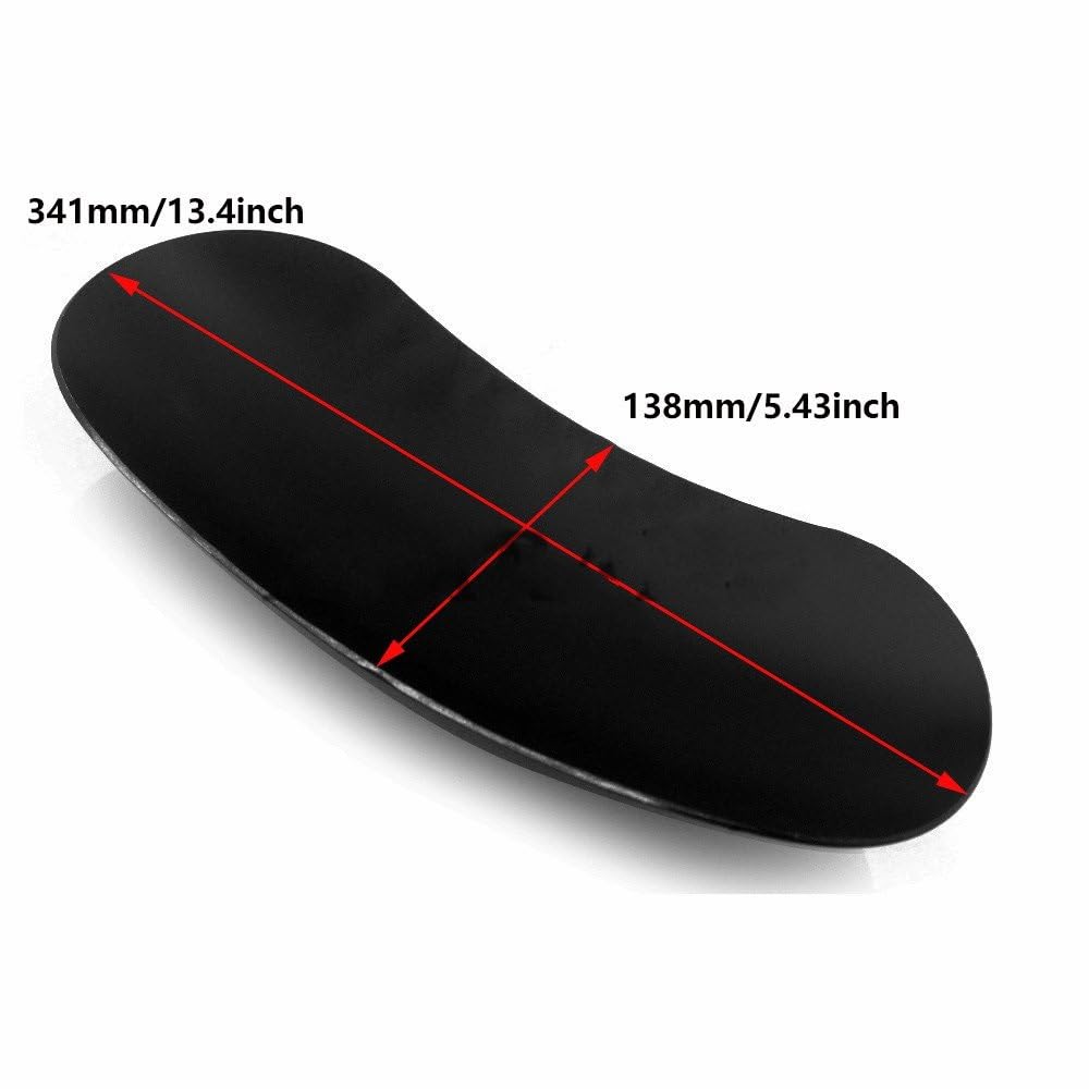 Motorrad-Kotflügel Unlackiert Schwarz Motorrad Kotflügel Vorne Kotflügel Kurz Custom Universal Fender Street Bike Dirt Bike Für Dual Sport Für Cruiser Für Bobber KotflüGel Kotflügelschutz