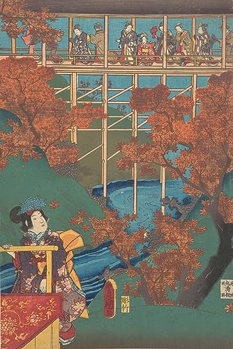Impression d'art mural Utagawa Kunisada d'une qualité d'image supérieure