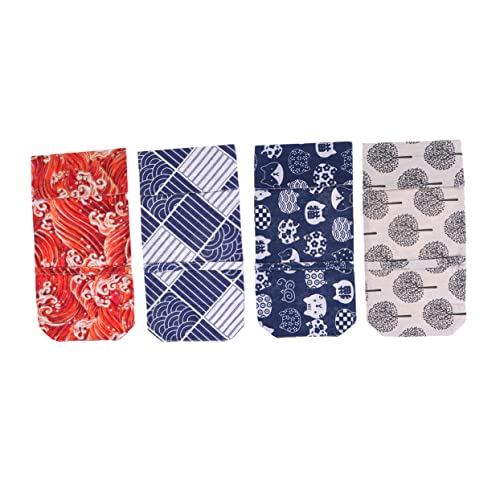 Operitacx 4 Pçs Capa De Livro De Livro Didático Capa De Livro Máscara De Segurança Capa Protetora Ca