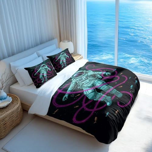 Housse de couette nourriture interstellaire 200x200 : le cadeau idéal pour ado passionné