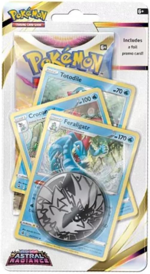 Pokemon: Sword & Shield - Astral Radiance Premium Blister Pack Feraligatr