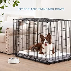 Dog Crate Bed 42" x 28", Orthopedic XL Dog Beds for Extra Large Dogs with Removable Washable Cover, Waterproof Lining, Dog Beds Large Sized Dog Dog Crate Bed 42″ x 28″, Orthopedic XL Dog Beds for Extra Large Dogs with Removable Washable Cover, Waterproof Lining, Dog Beds Large Sized Dog