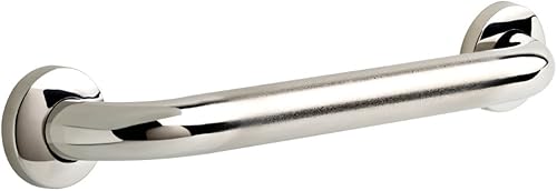 Miniatura 15 de DELTA FAUCET Delta Faucet 41618, barra de seguridad de baño tradicional de 18 pulgadas, cromo pulido Cromado,Bronce champán,Bronce veneciano,Acero