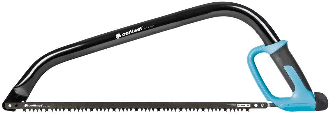Cellfast Ergo Bow Saw, Black/Blue
