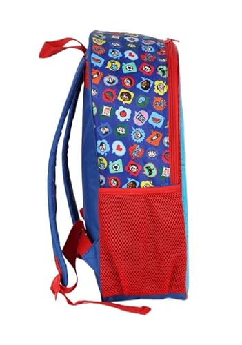 Mochila Luxcel Turma Monica Azul Is41321mn