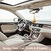 YES Car Air Freshener for Women | Perfume-Inspired Diffuser | Long-Lasting Cassis, Rose & Vanilla Scent | For Daily Drives & Evening Outings | Luxury Car Fragrance Oil by NIX LONDON UK #3