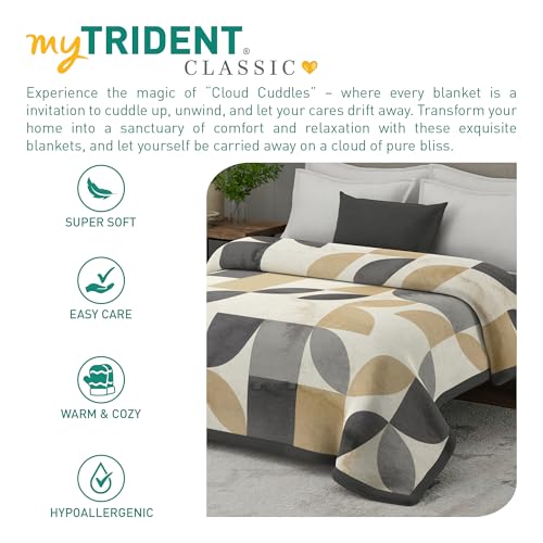 Image of MYTRIDENT Blanket for Winter Double Size, Classic Cloud Cuddle Collection, 4 Kg Blanket Double - Phineas