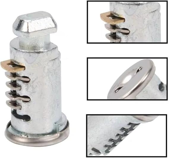 Lock Cores & Key Replacement Key Cylinder Compatible with Thule Bike Rack Roof Racks Ski Rack Cross Bars Towers Kayak Rack