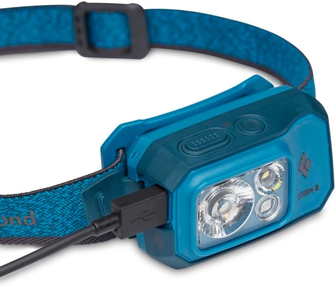 ブラックダイヤモンド ストーム 500-R 充電式LEDヘッドライトamp