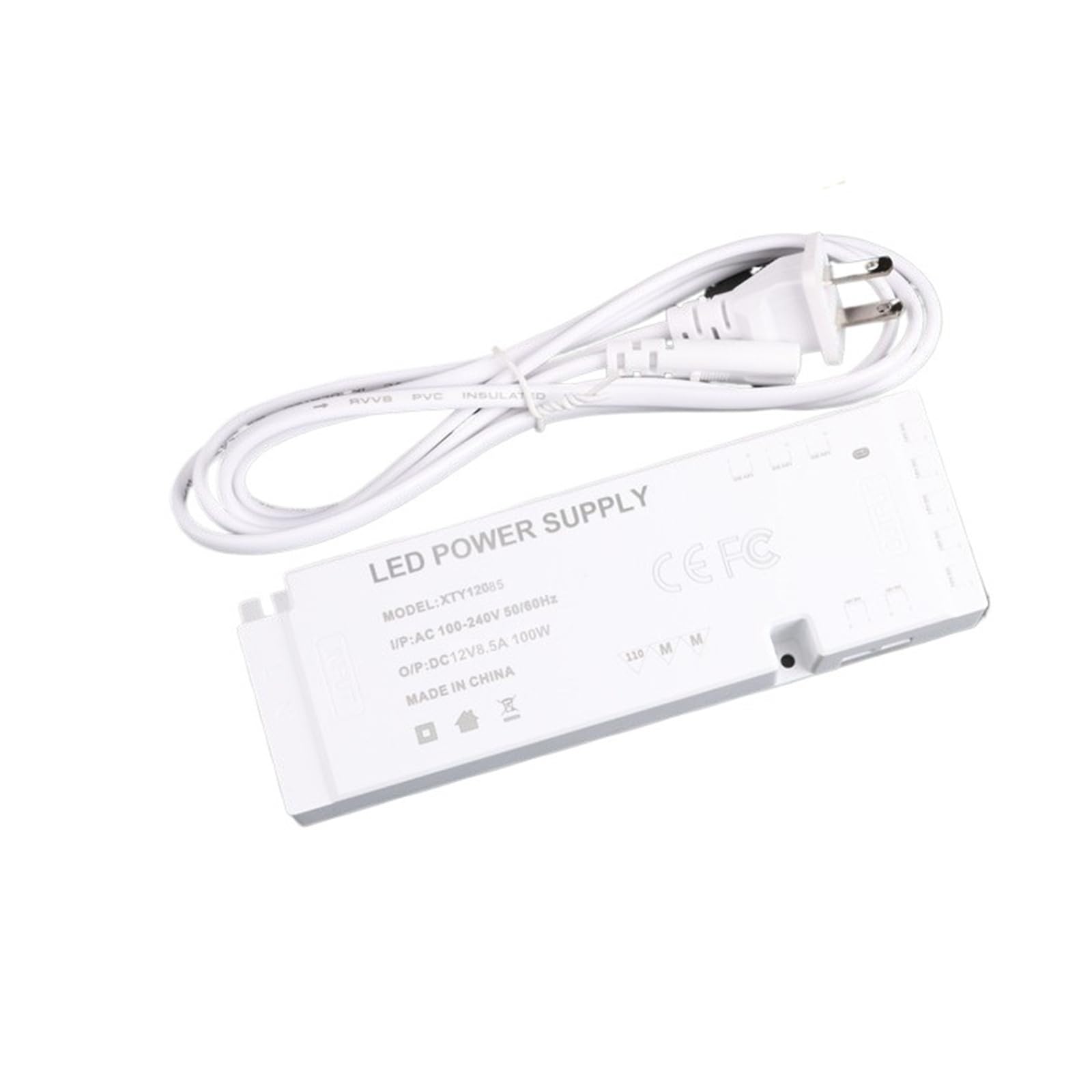 Alimentation 12V DC 100W avec interface induction pour réglette LED
