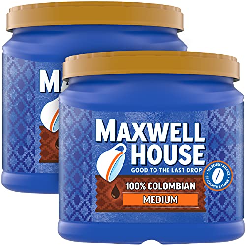 Image of Maxwell House 100% Colombian Medium Roast Ground Coffee,2 Count (Pack of 1)
