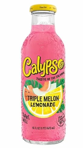 Ellies Jellies Calypso Triple Melon Lemonade Bottles 473ml x1