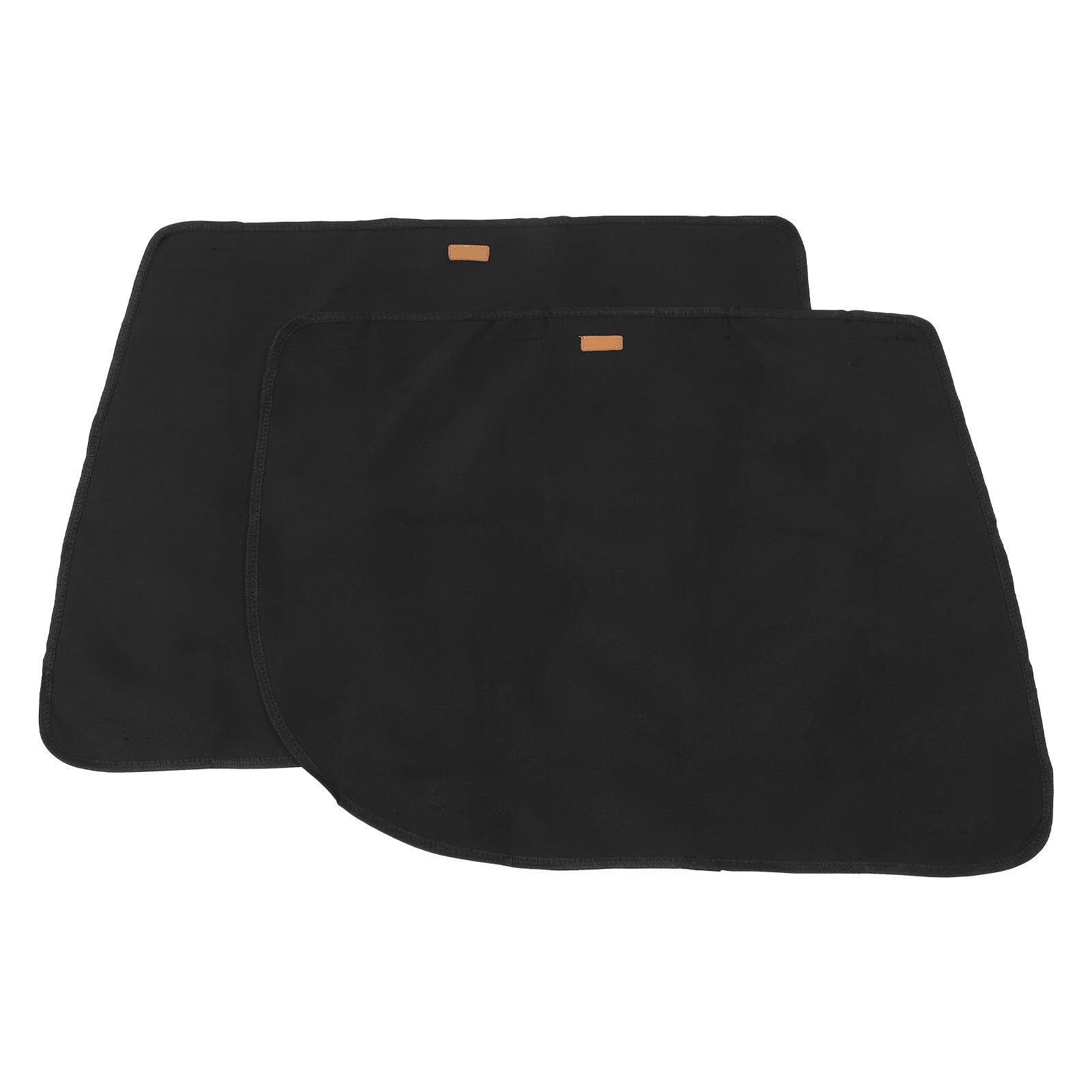 Protection de portières de voiture pour animaux en tissu Oxford noir haute densité