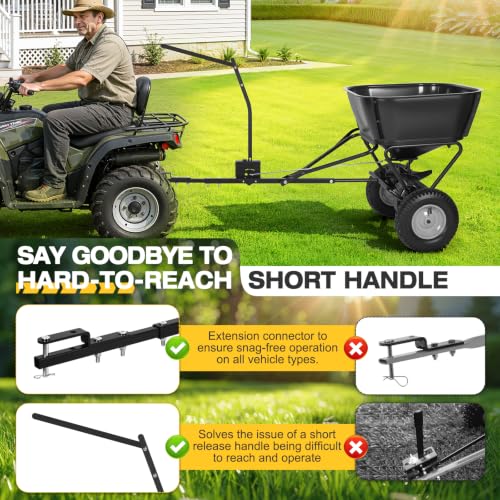 AugFir 130 lb Tow Behind Spreader