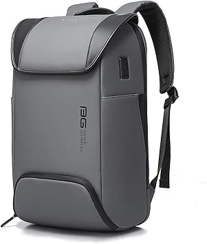 Amazon.com: Mochila para portátil inteligente, moderna, duradera, 21 L,  unisex, con antirobo, impermeable, USB, 3.0 lbs de ancho de 15,6 pulgadas,  bolsa para portátil, gris, L : Electrónica