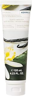 Elasti-Smooth Body Butter Cream, Dry Skin Lotion with Shea Butter and Almond Oil, Moisturizing, Firming, Tightening and Hydrating After Shower Care, Mediterranean Vanilla Blossom, 4.23 Fl Oz