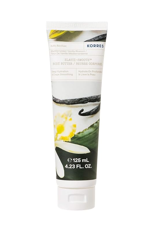 Manteiga corporal KORRES Elasti-Smooth Mediterranean Vanilla Blossom, 125 mL