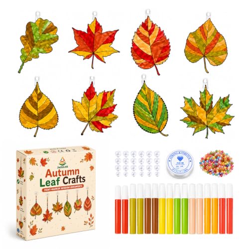 24 Stück Herbst Sonnenfänger Basteln