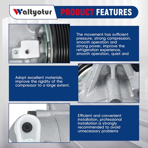 A/C AC Compressor Replacement for Impreza Forester XV Crosstrek 2012-2018 CO 29103Z by waltyotur - Image 2