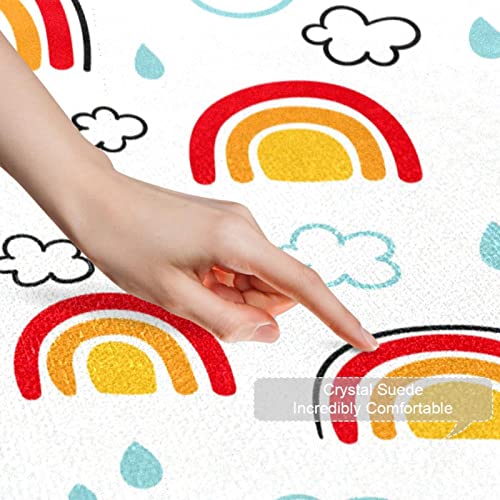 Felpudo de interior Sun and Clouds: alfombra lavable y superabsorbente 4