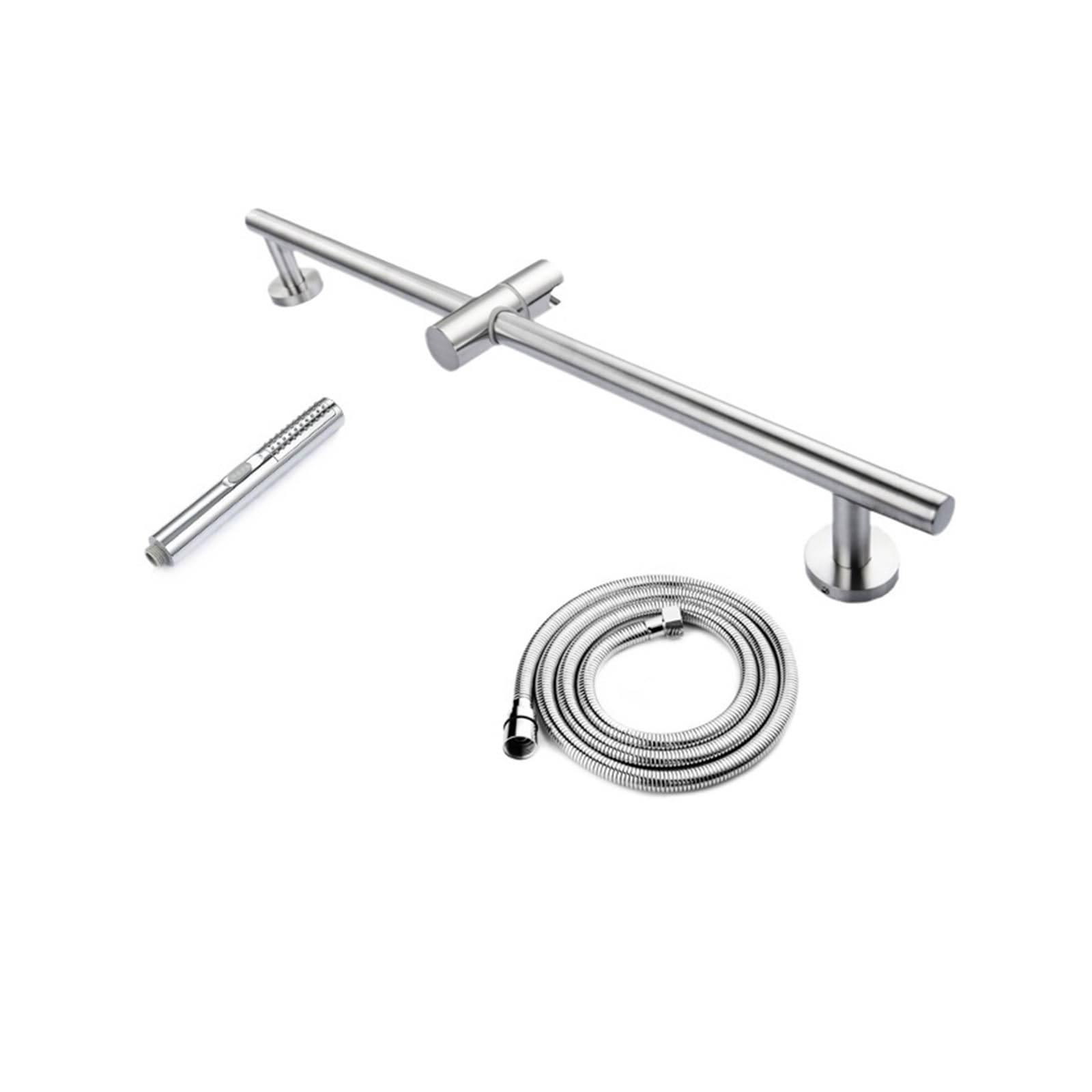 Ensemble de douche à main avec barre de douche pour salle de bain réglable