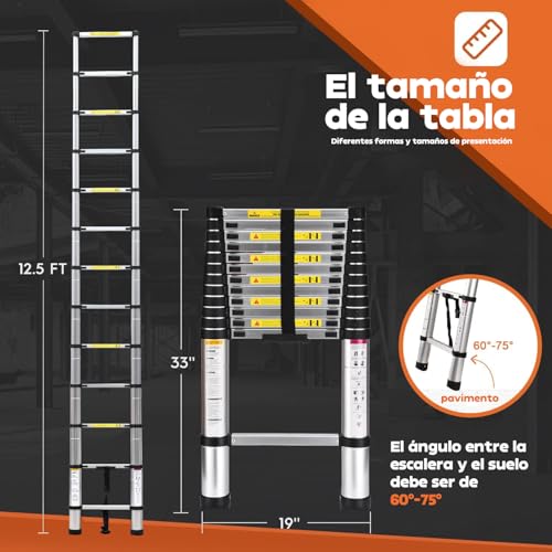 Escalera de aluminio de 8 metros 17 Imagen adicional