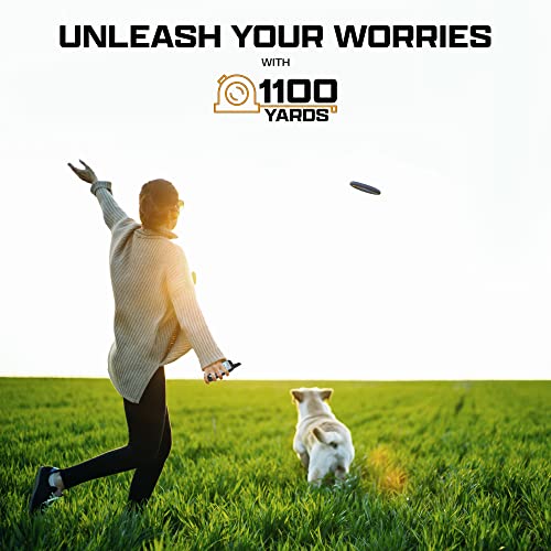 Invirox Shock Collar For Large Dog [2024 Edition] 123 Levels Dog Training Collar With Remote 1100Yd Range, Dog Shock Collar For Medium Dogs 100% Waterproof & Rechargeable Training Collar For Dogs #TOP2