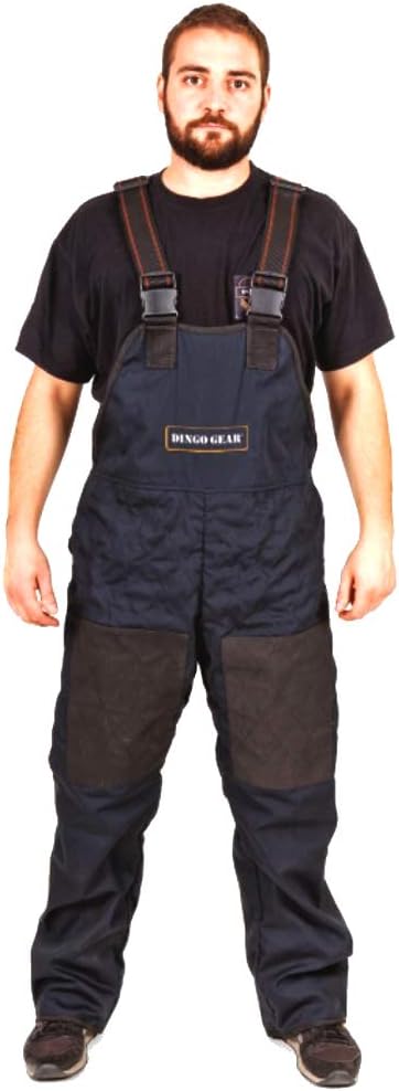 Dingo Gear Ripstop Trousers Decoy Light Guard for the Dog Training Black XXL S01012