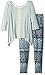 Beautees Big Girls' 2 Pc. Textured Solid Knit Legging Set
