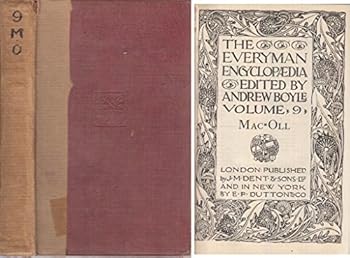 Hardcover Everymans Encyclopaedia Vol 9 Mac-Oll Book