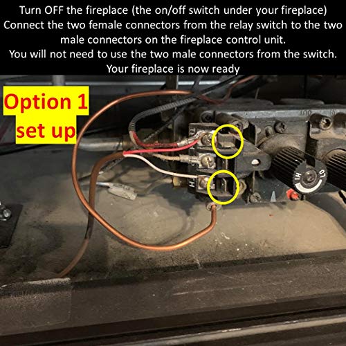 TV xStream Voice Fireplace Switch Works with Any Smart Plug. (with Power Adapter and 12" Micro