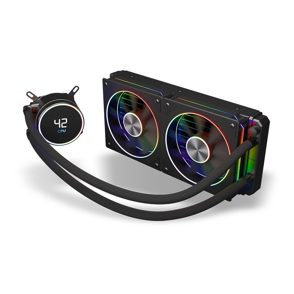 Zolyd Water Cooler CPU Hyperflow ARGB 240 mm Nero