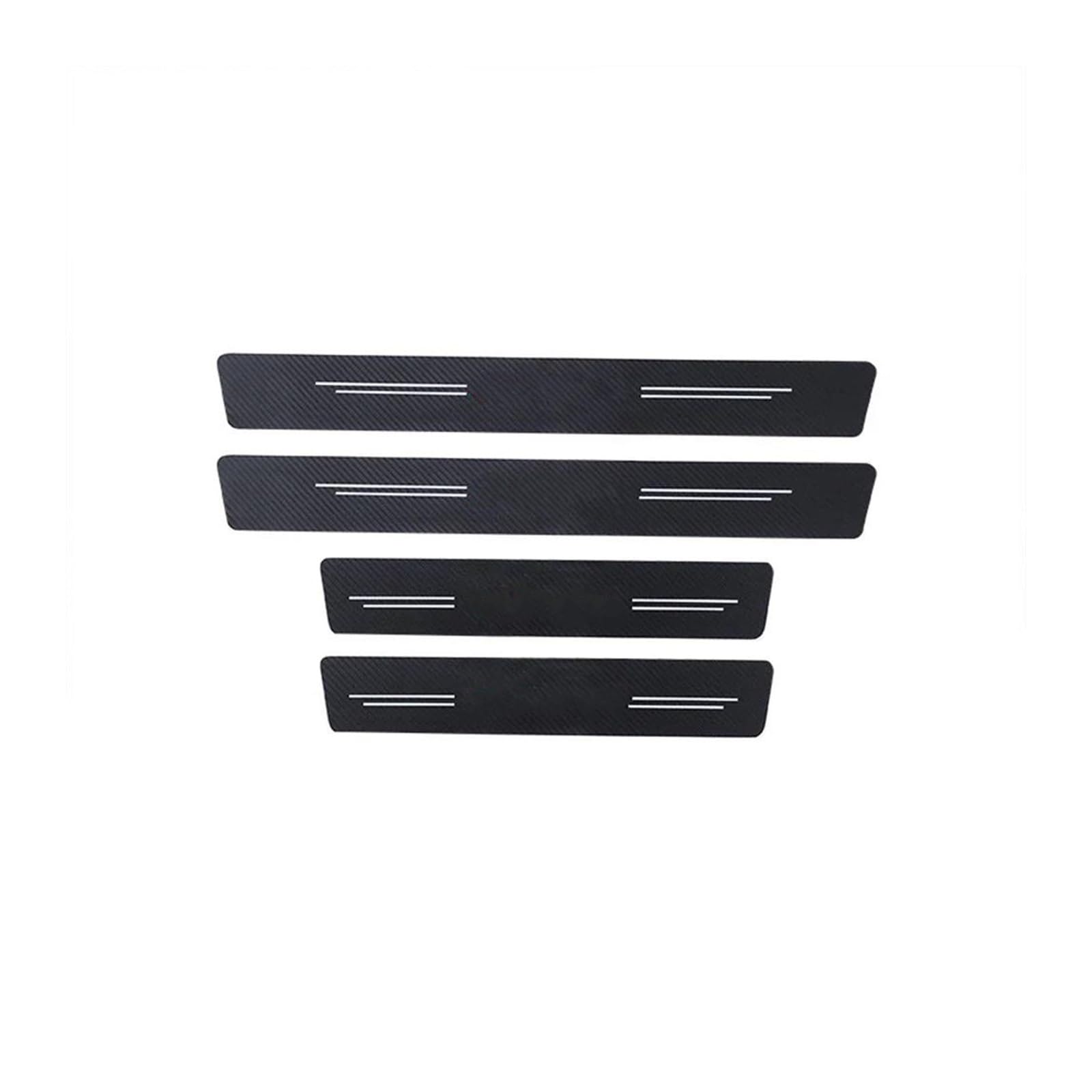 Threshold Anti Scratch Sticker for Dacia for Duster for Spring for Logan for Sandero for Lodgy Car Trunk Door Sill Bumper Strips(4PCS Old)
