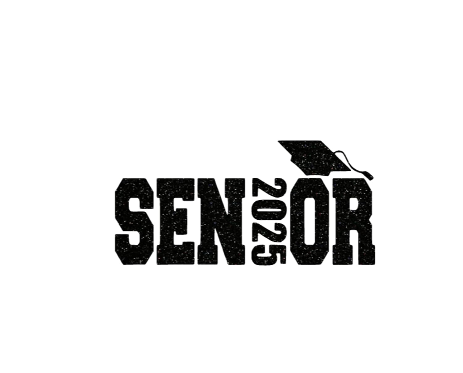 Amazon.com: Senior 2025 Iron On Decal, Graduation Shirt Transfer, Graduate TShirt Patch, DIY ...